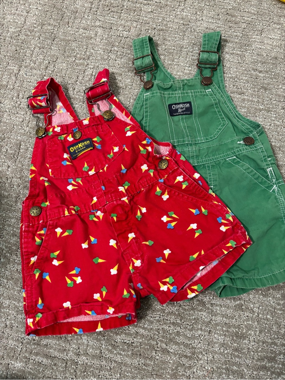 Vintage OshKosh Overall Shorts
